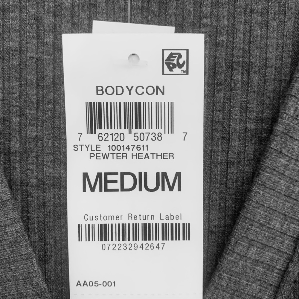Bar III Ribbed Button Up Dress - Picture 8 of 10